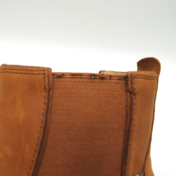 UGG Chelsea Boots Mens Size 9.5 Chestnut Leather Ankle Pull On Gore 1003752 - Picture 11 of 13